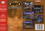 RR64 - Ridge Racer 64 Box Art Back